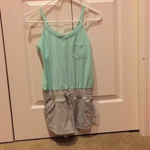 Ivivva Teal and Gray Romper